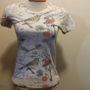 Rare Dolan Geiman Fossil "Long Live Vintage" Top